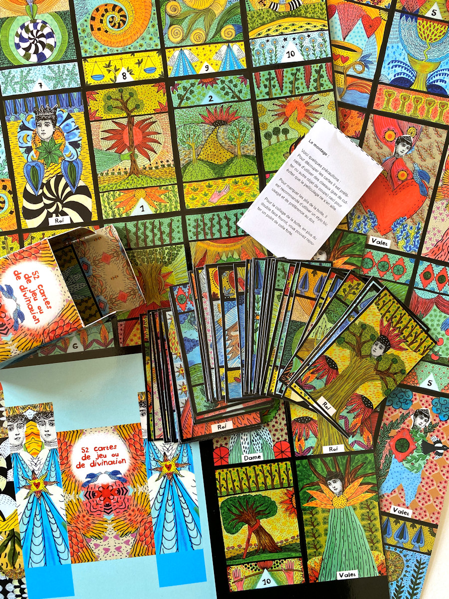 Lot De 52 Cartes De Vœux - Occasion - Pour Correspondance Et Messages Personnalisés